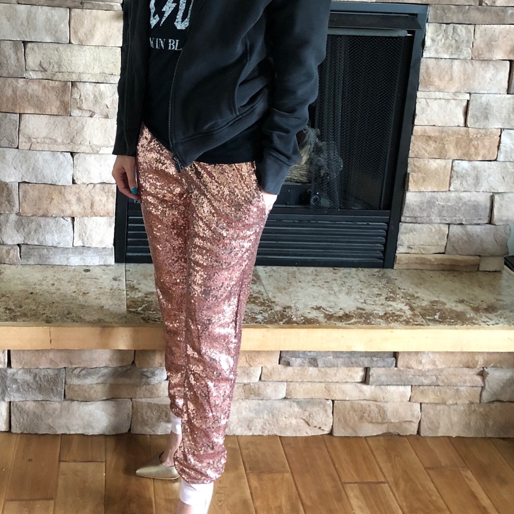 Sequin Joggers - Picture 4 of 8